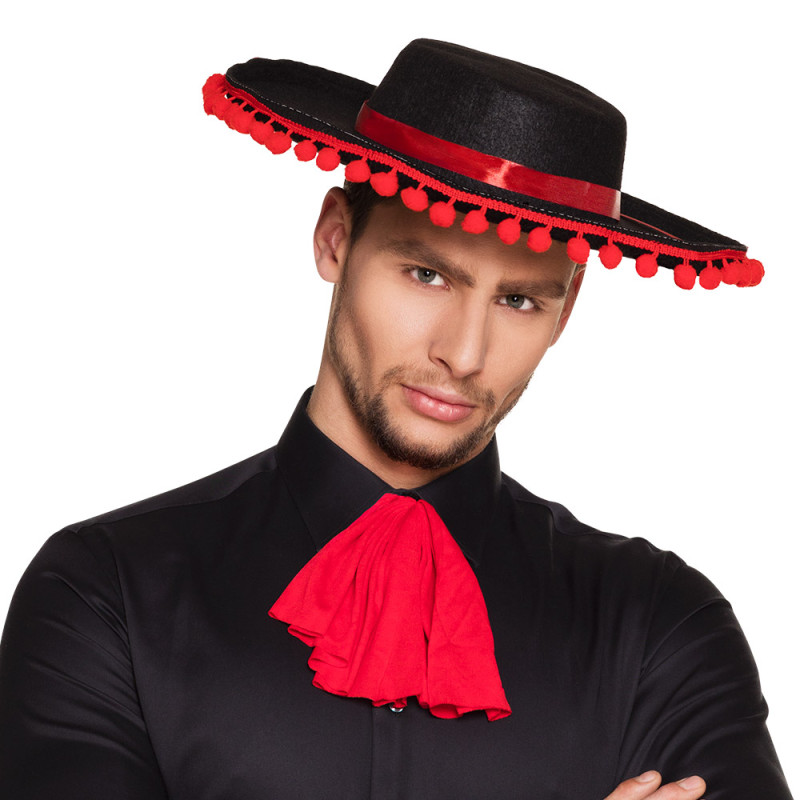 Španielsky flamencový klobúk
